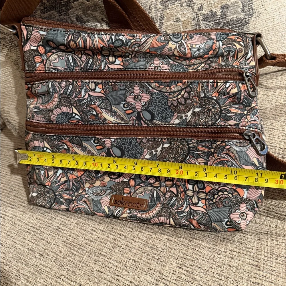 Sakroots Crossbody Bag + Wallet Set Boho Floral Print Adjustable Strap BNNU - Picture 12 of 14